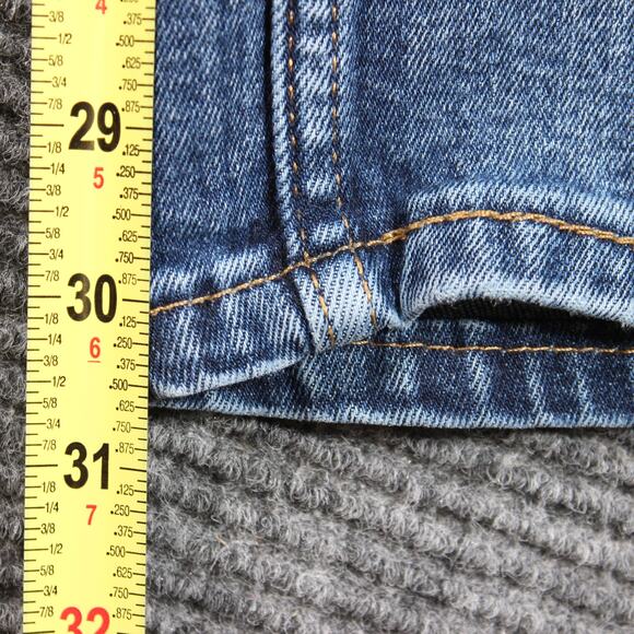 Levi’s 514 Jeans Mens 32x30 Blue Straight Stretch Zip Fly - Picture 5 of 11